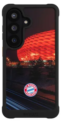 Produktbild von NIVOCASE Hülle für Samsung Galaxy S26  Stoßfeste Handyhülle NIVOmax Case Schwarz FC Bayern München FCB Stadion