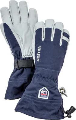 Produktbild von HESTRA Army Leather Heli Ski 5 Finger Skihandschuhe blau 11