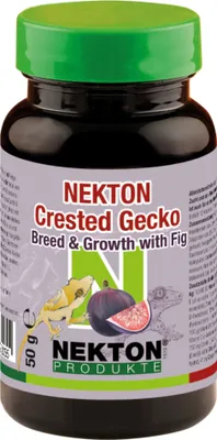 Immagine prodotto di NEKTON Crested Gecko Breed & Growth with Fig - Mangime per gechi crestati in fase di riproduzione e crescita con aggiunta di fichi 50g