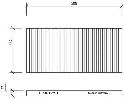 Produktbild von DIEDERICHS DCI0016 Innenraumfilter Pollenfilter für FIAT BARCHETTA (183)