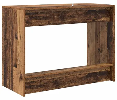 Image de Solidchoice - Bureau minimaliste en bois, idéal pour travailler au lit