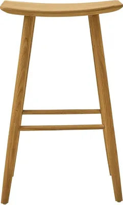 Produktbild von Hocker Massiv-Teakholz 75 cm kompakt