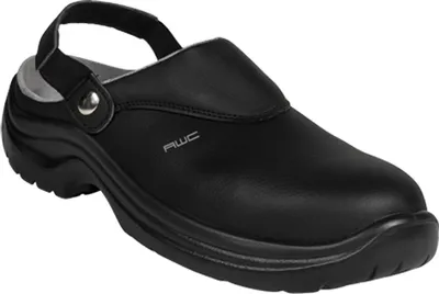 Produktbild von AWC Footwear Berufsschuhe Sandale mit Stahlkappe in Schwarz-40