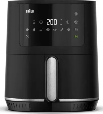 Zdjęcie produktu dla Braun MultiFry 3, Frytkownica na gorące powietrze, 4,3 l, 80 °C, 200 °C, Pojedyńczy, Czarny