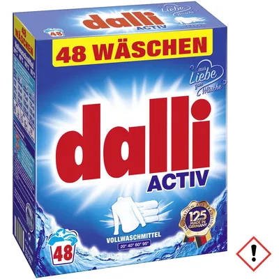 Produktbild von Dalli Vollwaschmittel 3,12 kg (48 WL)