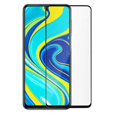 Produktbild von Avizar, Schutzfolie für Xiaomi Redmi Note 9S / 9 Pro / 9 Pro Max, Schwarz