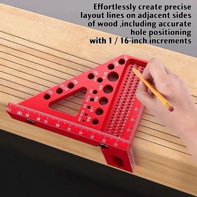 3D Speed Square mit Positionierungswerkzeug