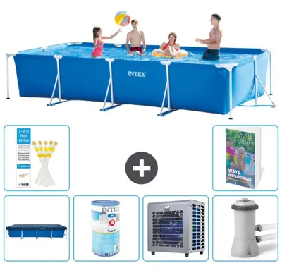 Immagine prodotto di Piscina fuori terra rettangolare - 450x220x84 cm - composta da 5 elementi, modello S29