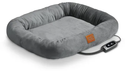 Image de Chauffe-lit BEURER pour animaux de compagnie 58 x 50 cm, 2 pièces, minuterie, protection IPX7, gris