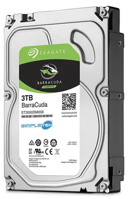 Immagine prodotto di Seagate Barracuda 3tb Hdd Hard Disk 3,5" Sata Per Dvr Videocamere Pc