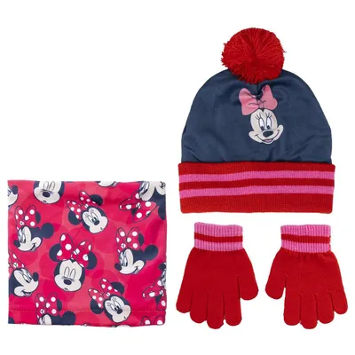 Produktbild von CERDÀ - Zestaw zimowy Disney Minnie: komin, czapka i rękawiczki akcesoria