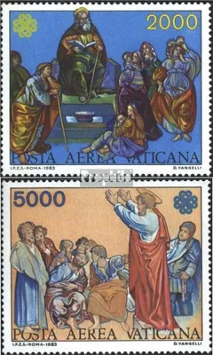 Produktbild von Briefmarken Vatikanstadt 1983 Mi 842-843 (kompl.Ausg.) postfrisch Weltkommunikationsjahr