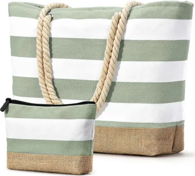 Image de Oscaurt XXL Sac de plage Femme Sac à bandoulière Imperméable Beach Tote Bag