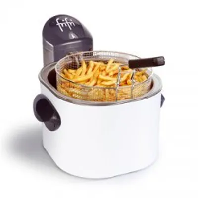 Zdjęcie produktu dla Frifri 1518, 3 l, 1 kg, Pojedyńczy, Biały, 3200 W, 280 x 320 x 270 mm