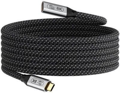 Productafbeelding van USB C Verlengkabel - 3M, 40Gbps Dataoverdracht, Snelladen en Video 8K