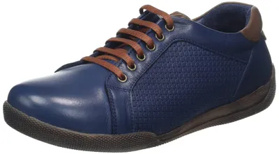 Image de Baskets bateau pour femmes Andrea Conti, bleu marine/marron, taille 37 (UE)