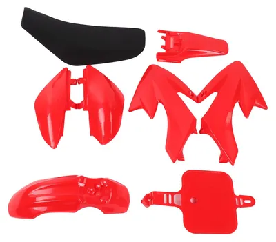 Zdjęcie produktu dla Zestaw plastikowych błotników i siedzenia motocyklowego pasujący do motocykla Honda CRF50 4-suwowego Pit Bike