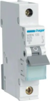 Immagine prodotto di Interruttori Hager LS 1 polo 6 kA B-25A 1M, 12 pezzi.