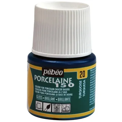 Immagine prodotto di Pebeo Porcelaine 150, 45 ml, 20 Turchese