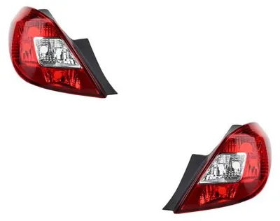 Produktbild von Heckleuchte passend für Opel Corsa D 07/2006- Set Links und Rechts 1222534 93190950 1222138 93189098 1222535 93190951 1222137 931 Johns