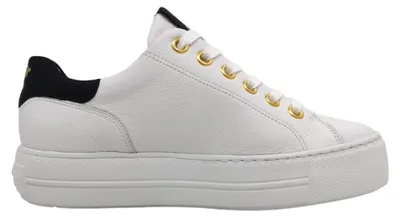 Imagen del producto de Zapatos deportivos para mujer de Paul Green, tipo cordones, color blanco, para uso casual
