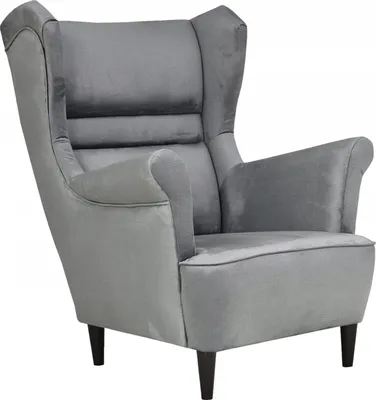 Produktbild von Family Meble Ohrensessel Zoja Relaxsessel Skandinavisch Bequemer Sessel Loungesessel Fernsehsessel Für Wohnzimmer Schlafzimmer Büro (MONOLITH 85)