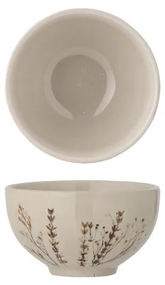 Zdjęcie produktu dla BLOOMINGVILLE | Miska Bea, biała, ceramika | Średnica 11,5 cm, wysokość 6,5 cm | 82055063