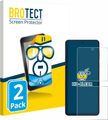 Produktbild von 2x Für Samsung Galaxy Z Flip 7 Schutzfolie BROTECT Displayschutz Display Schutz Folie Klar Transparent