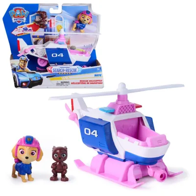Produktbild von PAW Patrol - Search & Rescue: Skyes Rettungs-Helikopter mit 2 Figuren, 3 Jahr(e), Mehrfarbig