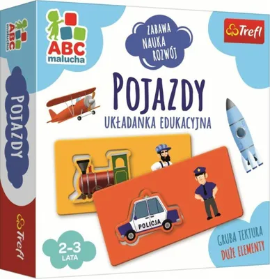 Produktbild von TREFL 01942 Gra Pojazdy ABC Malucha