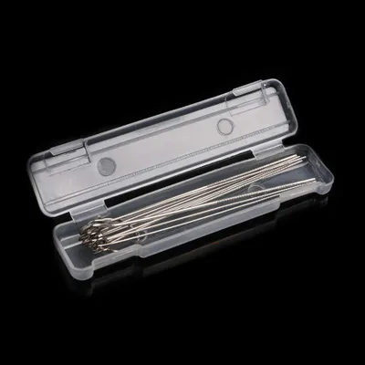 10 Sorten Lötnadeln aus Edelstahl, 0,7–1,3 mm