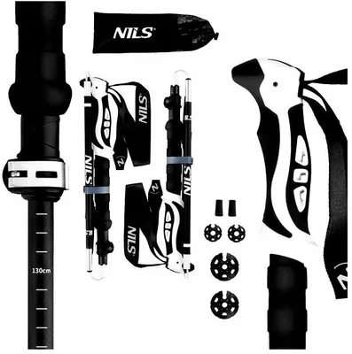Produktbild von Nils TK8603 Teleskop-Trekkingstöcke Aluminium Verstellbar