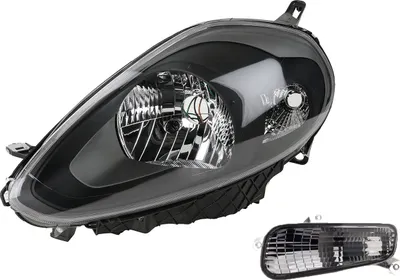 Produktbild von Johns, Scheinwerfer Halogen Front passend für Fiat Punto 199 10/09- H4 Links m. Blinker 51937147 51878732 0000051878732 0000051937147 51858823