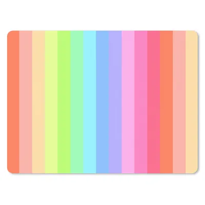 Produktbild von MuchoWow® Mauspad Mousepad Regenbogen - Muster - Pastell 23x19 cm - Mousepads - Maus Mat - Pad - Mausunterlage - Schreibtischunterlage - Mauspad