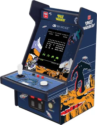 Produktbild von My Arcade Space Invaders Micro Player Pro, Mehrfarbig, Home button, 6,98 cm (2.75"), USB / Batterie, AA, Alkali