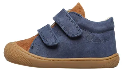 Produktbild von Naturino Lauflernschuhe aus Veloursleder, Marineblau-braun 18