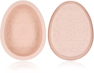 Image de Moules en silicone pour œufs de Pâques - Grands moules en silicone pour œufs