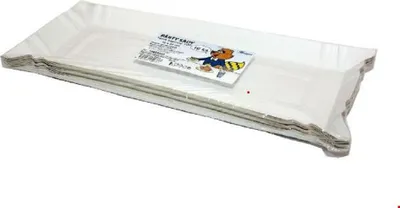 Obrázek produktu pro Tácek papírový na makrely - 14 x 33 cm (10 ks)