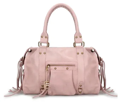 Produktbild von Evanthe Chic Damenhandtasche, leer, 100% in Italien hergestellt, rosa