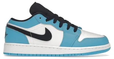 Immagine prodotto di Nike Air Jordan 1 Low UNC Bianco/Blu Università GS - EU 36