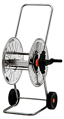 Produktbild von Metall-Schlauchwagen mit Kunststoff-Verbindungselementen und Schlauchabgang 3-4''