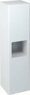 Immagine prodotto di Colonna ELLA 35x140x30cm, 1x anta, sinistra/destra, bianco