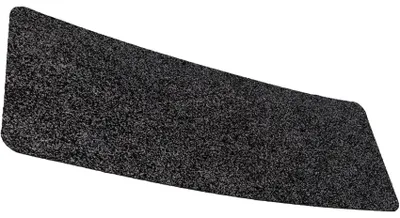 Produktbild von Schuhplatz POET Schuhparkplatz schmal Schmutzfangmatte Unifarben 25x60cm Kräusel Schwarz Robust