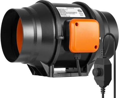 Image de Ventilateur pour systèmes intégrés, 152,4 mm, 323,7 CFM, vitesse variable, refroidissement silencieux