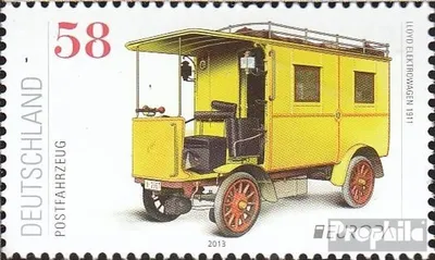 Produktbild von Briefmarken BRD (BR.Deutschland) 2013 Mi 3007 (kompl.Ausg.) postfrisch Europa: Postfahrzeuge
