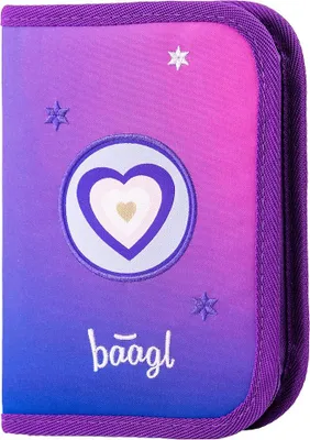 Obrázok produktu pre BAAGL Školský peračník jednoposchodový Srdce