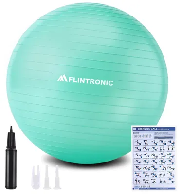 Productafbeelding van Oefenbal, anti-burst yogabal, fitnessbal, 55 tot 65 cm