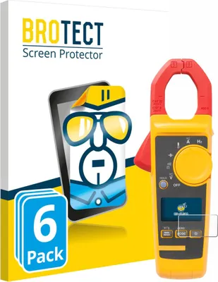 Produktbild von 6x Für Fluke 325 Schutzfolie BROTECT Displayschutz Display Schutz Folie Klar Transparent