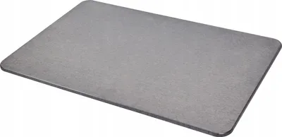 Zdjęcie produktu dla Mata Diatomitowa Szybkoschnąca Sztywna Łazienkowa Dywanik 60X40Cm Antracyt