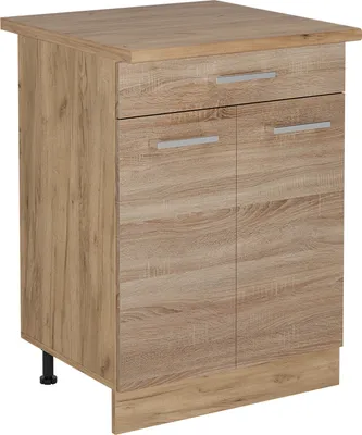 Immagine prodotto di Mobiletto base per cucina Vicco R-Line Sonoma 60 cm con cassetto, PL Rovere, Model 53498